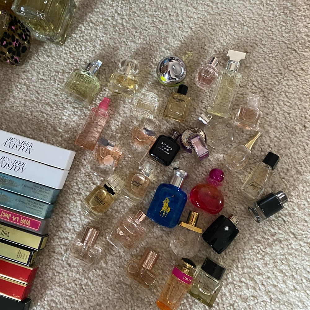 Perfume Mini’s all different brands